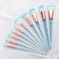 Professional Unicorn Makeup Brush Set - 10 Piece Collection
