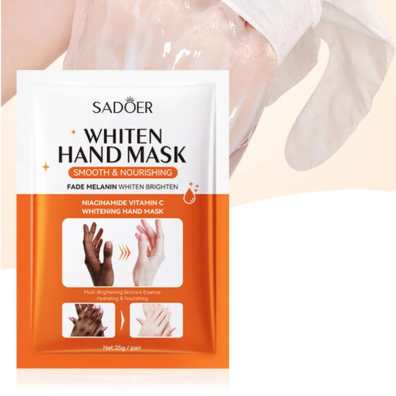 SADOER Niacinamide Hand Mask - Moisturizing & Brightening Hand Treatment