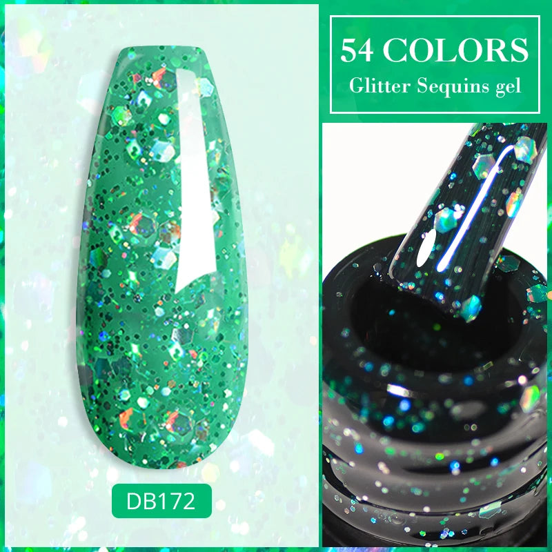 Mtssii Dried Flower Gel Nail Polish - Natural Flower Fairy Series UV/LED