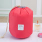 Fashion Round Waterproof Makeup Bag - High Capacity Travel Organizer
