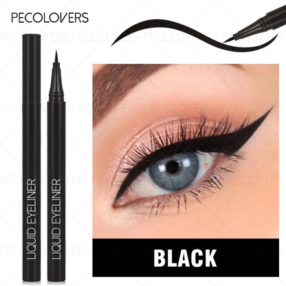 Waterproof Black Liquid Eyeliner Set - 3 Piece Collection