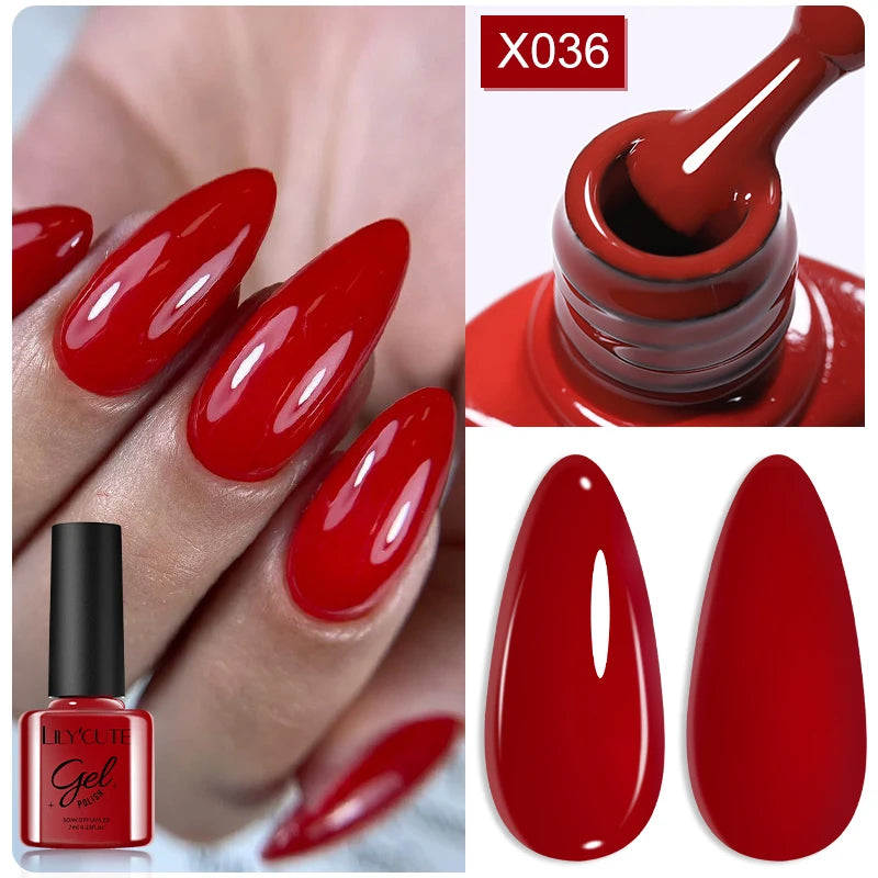 LILYCUTE Metallic Painting Liner Gel Nail Polish - 5ml