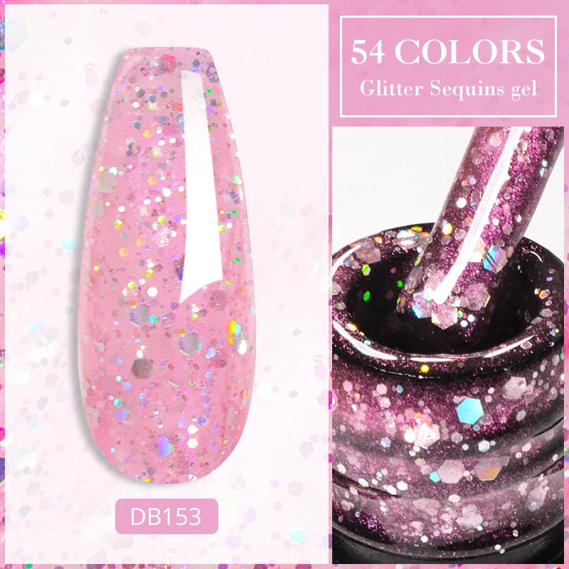 Mtssii Dried Flower Gel Nail Polish - Natural Flower Fairy Series UV/LED