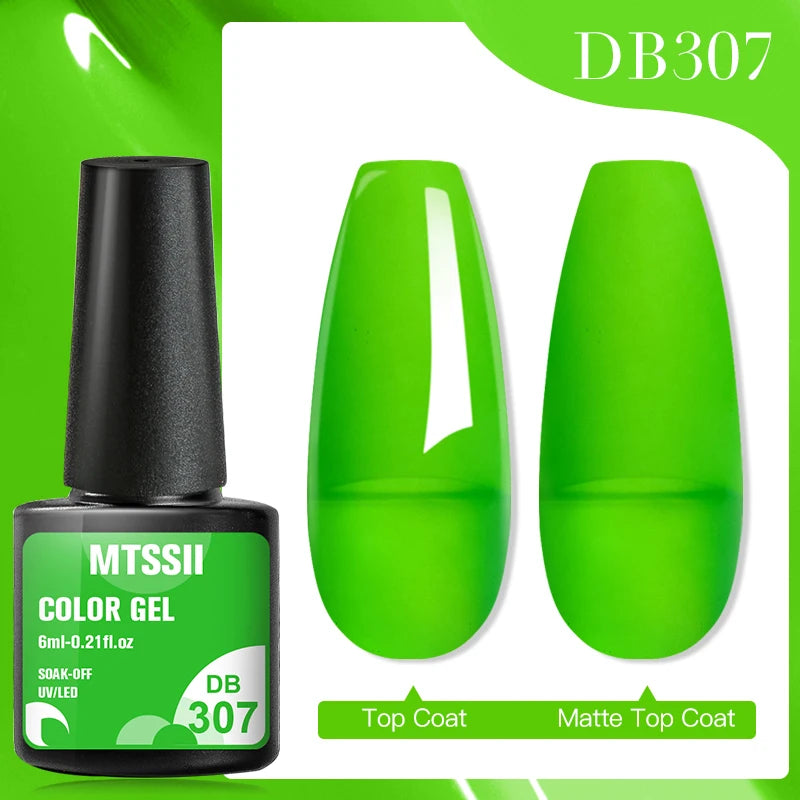Mtssii Dried Flower Gel Nail Polish - Natural Flower Fairy Series UV/LED