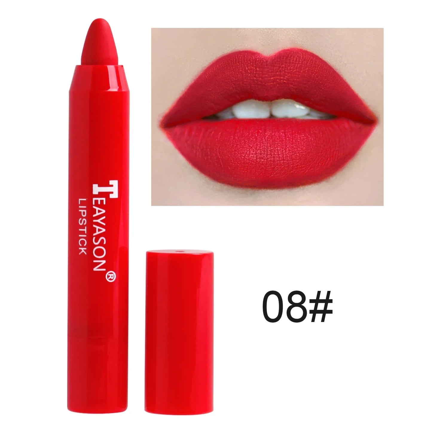 Velvet Matte Lipstick - Waterproof Long-Lasting Lip Liner Pencil