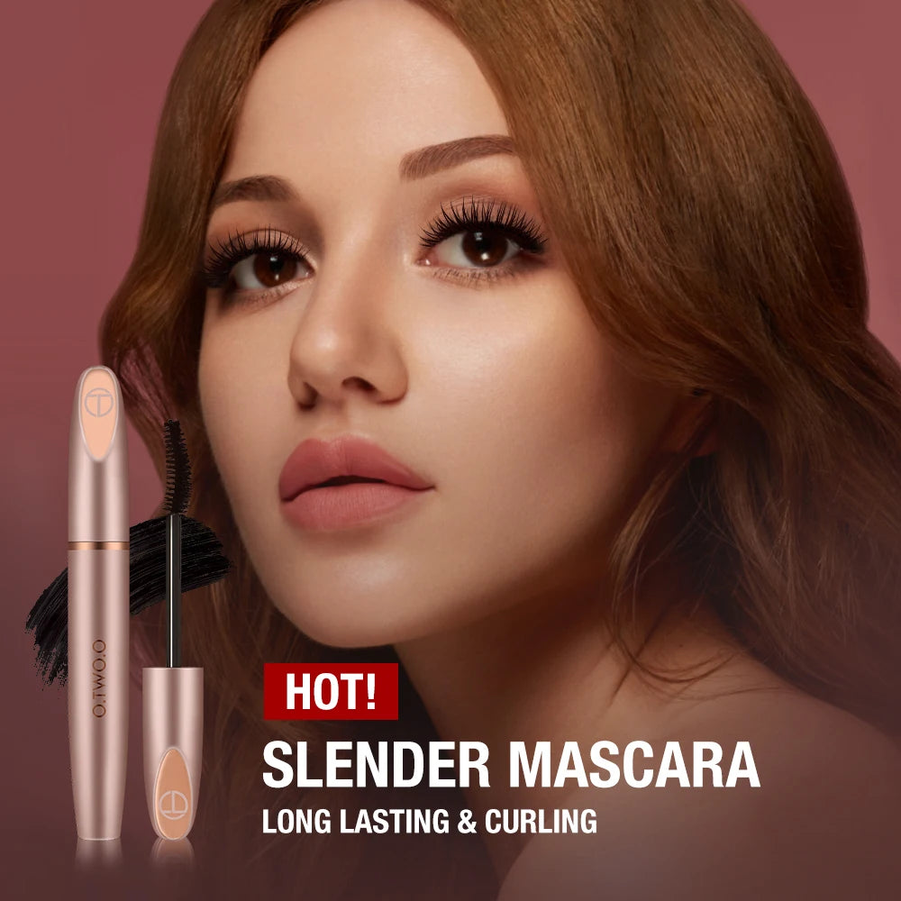 O.TWO.O 3D Silk Fiber Mascara - Waterproof Lengthening & Volumizing