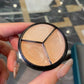 3 Colors Contour Concealer Palette with Brush - Moisturizing Full Coverage