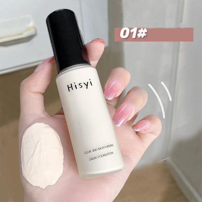 Liquid Foundation - Natural Coverage Transparent Conceals Blemishes