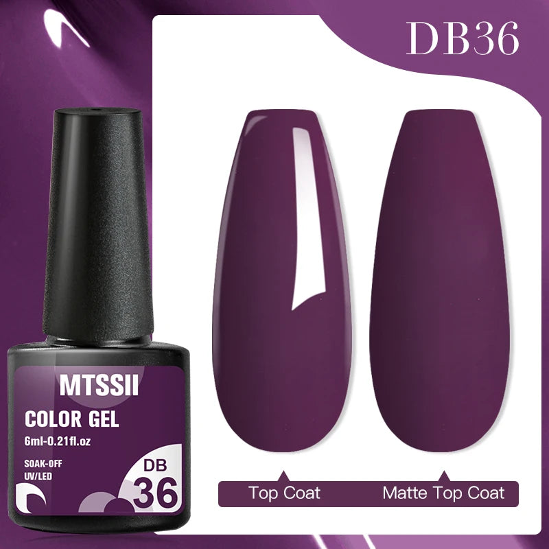 Mtssii Dried Flower Gel Nail Polish - Natural Flower Fairy Series UV/LED