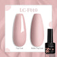 LILYCUTE 7ML Jelly Amber Gel Nail Polish Nail Art Dark Bloom Leopard