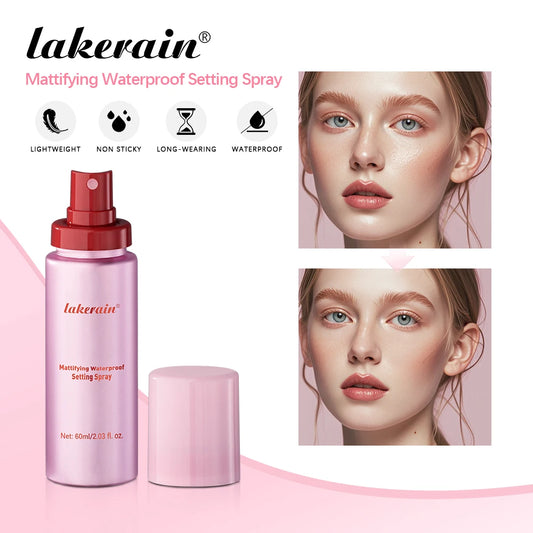 Mattifying Waterproof Setting Spray - Long-Lasting Makeup Fixer