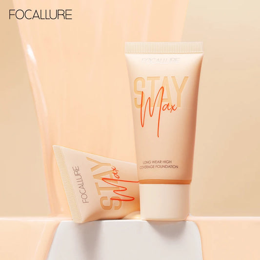 Waterproof Liquid Foundation Cream - Full Coverage Oil-Control Long-Lasting