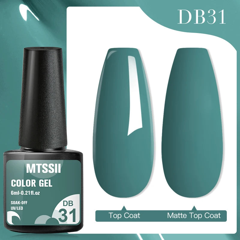 Mtssii Dried Flower Gel Nail Polish - Natural Flower Fairy Series UV/LED
