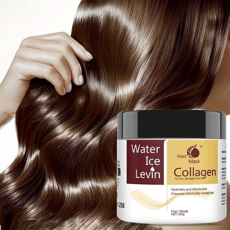 Collagen Moisturizing Hair Mask with Hyaluronic Acid & Keratin - Deep Repair
