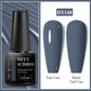 MEET ACROSS Wine Red Gel Nail Polish - 7ml Long-Lasting French Manicure