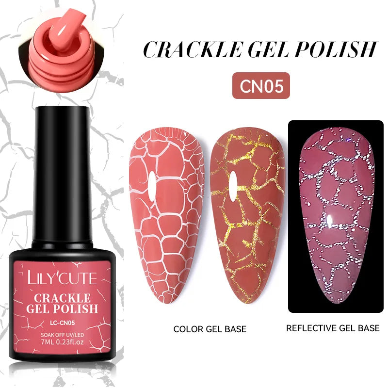 LILYCUTE Metallic Painting Liner Gel Nail Polish - 5ml