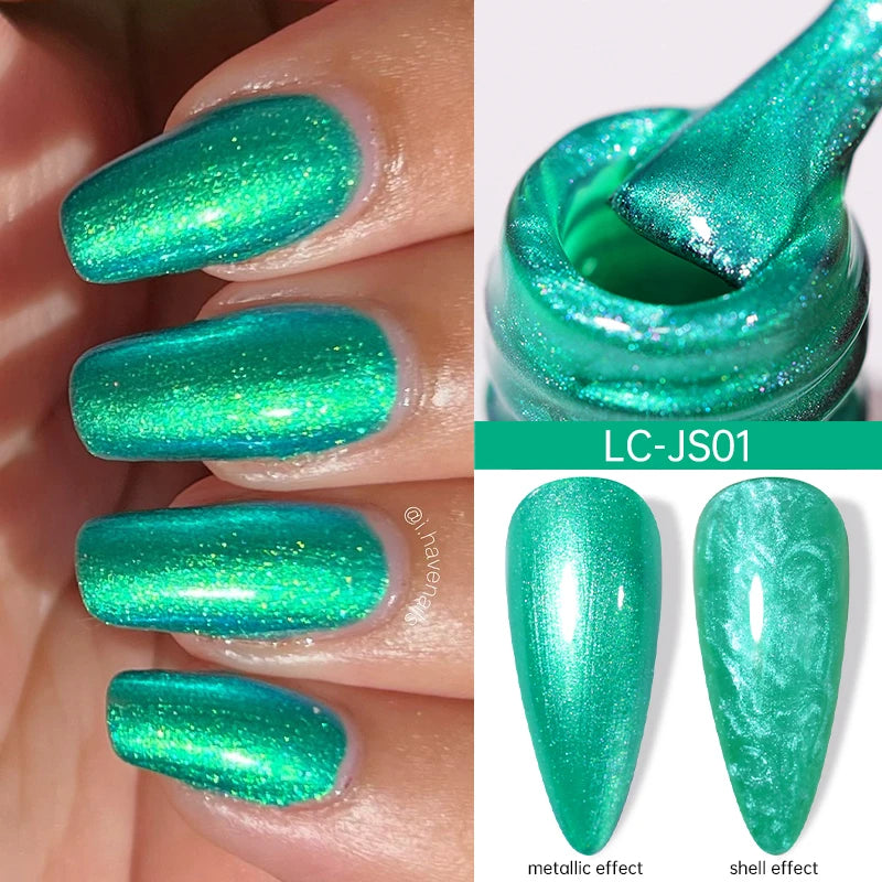 LILYCUTE Thermal Gel Nail Polish 7ml - Temperature Color Changing UV LED