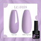 LILYCUTE 7ML Jelly Amber Gel Nail Polish Nail Art Dark Bloom Leopard