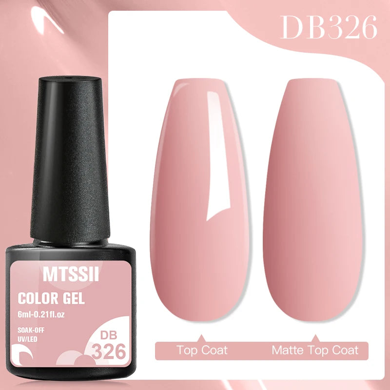 Mtssii Dried Flower Gel Nail Polish - Natural Flower Fairy Series UV/LED