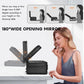 LED Lighted Makeup Train Case - 11.2 Inch Professional Cosmetic Organizer