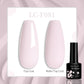LILYCUTE 7ML Jelly Amber Gel Nail Polish Nail Art Dark Bloom Leopard