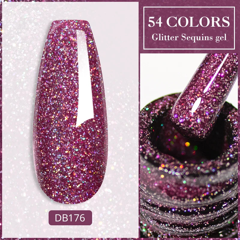 Mtssii Dried Flower Gel Nail Polish - Natural Flower Fairy Series UV/LED