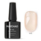 MAYCHAO Transparent Jelly Gel Nail Polish - 7.3ml Semi-Permanent Nude Collection