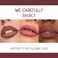 USHAS 12-Color Matte Lip Liner & Lipstick Set - Long-Lasting Nude & Red Shades