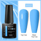 MEET ACROSS Wine Red Gel Nail Polish - 7ml Long-Lasting French Manicure