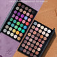 Professional 40-Color Eyeshadow Palette - Matte, Glitter & Shimmer Finish Eye Makeup Set