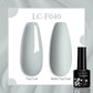 LILYCUTE 7ML Jelly Amber Gel Nail Polish Nail Art Dark Bloom Leopard