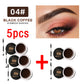 Matte Brown Black Eyebrow Cream - 3D Natural Tint Waterproof Gel Wax