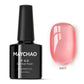 MAYCHAO Transparent Jelly Gel Nail Polish - 7.3ml Semi-Permanent Nude Collection