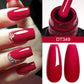 MEET ACROSS Wine Red Gel Nail Polish - 7ml Long-Lasting French Manicure