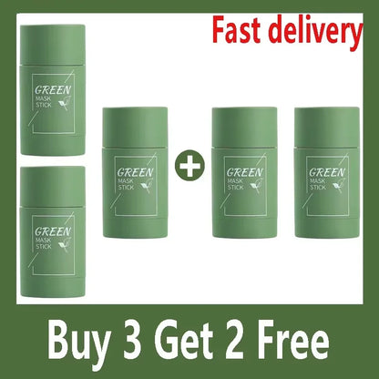 Green Tea & Eggplant Purifying Mud Mask - Deep Cleansing & Pore Refining Treatment