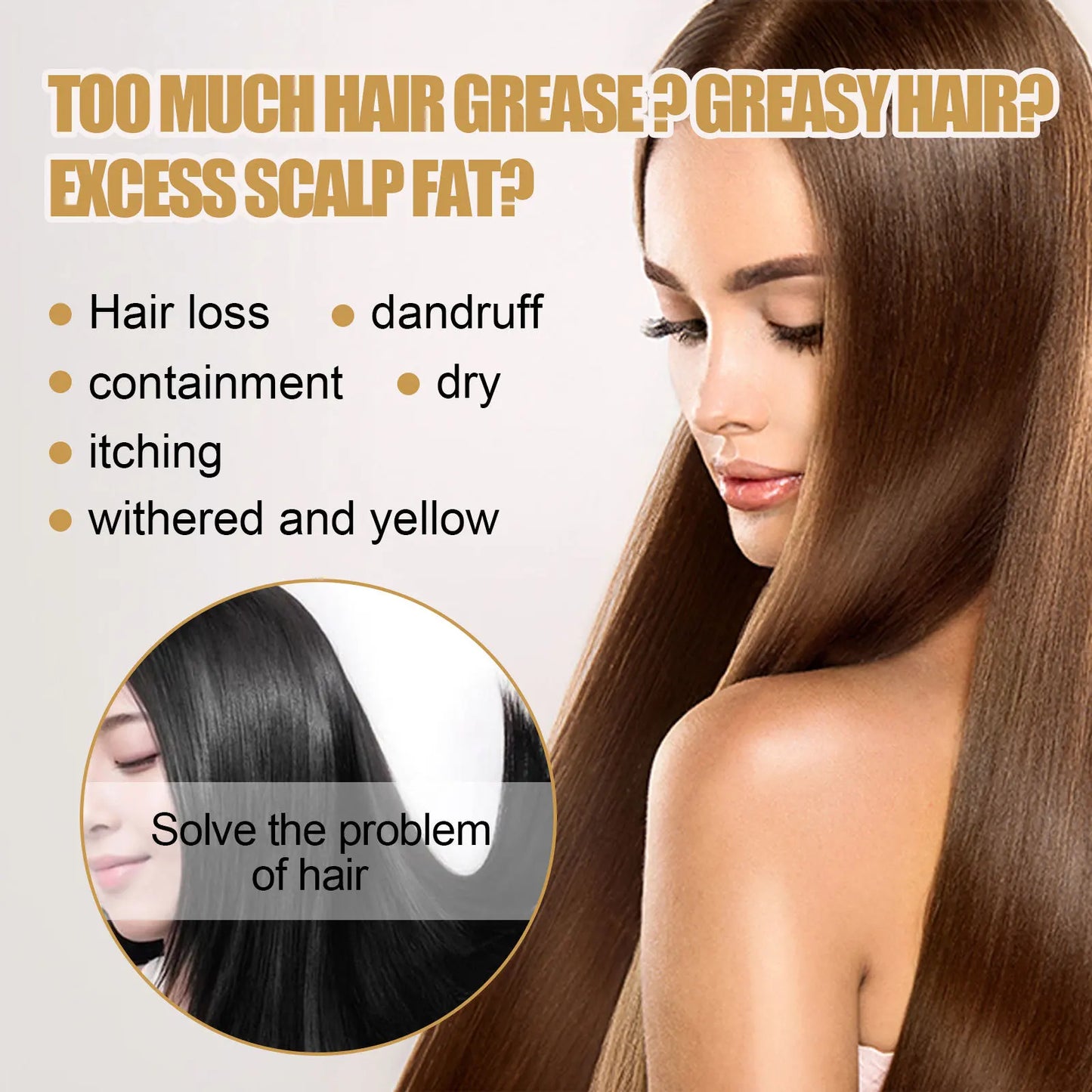Natural Ginger Shampoo Soap - Hair Loss Prevention & Dandruff Control
