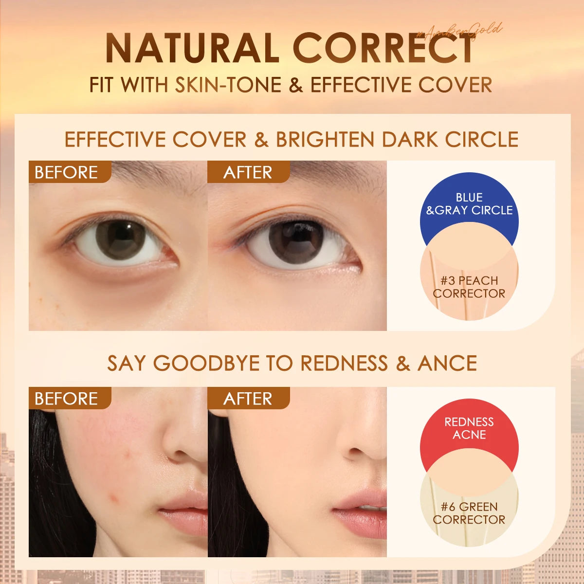 7 Colors Matte Concealer - Base Foundation Cream Waterproof Contour