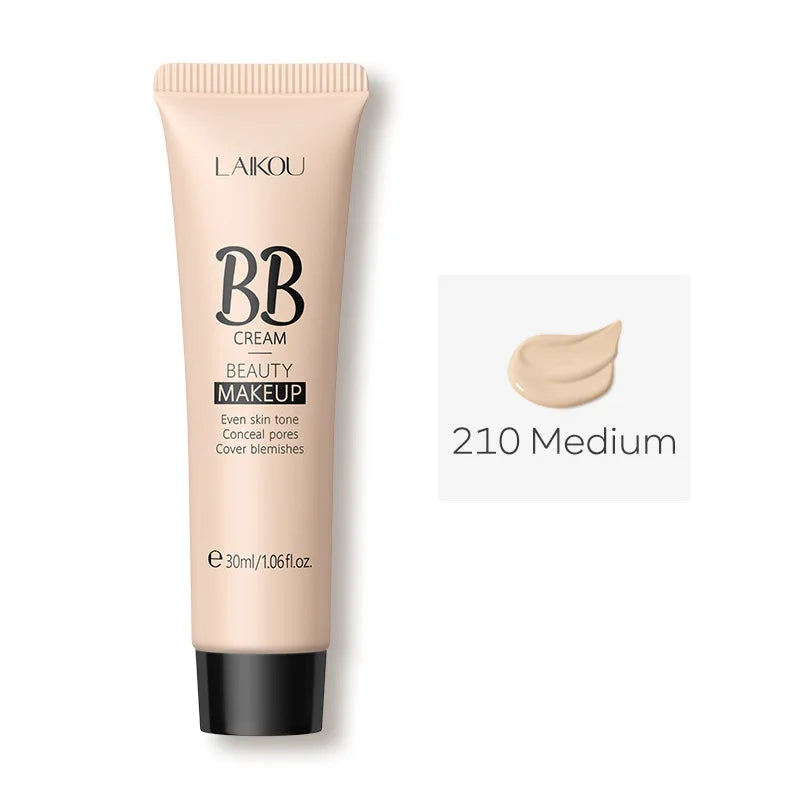 6-Color Concealer BB Cream - 30ml Natural Facial Primer Liquid Foundation
