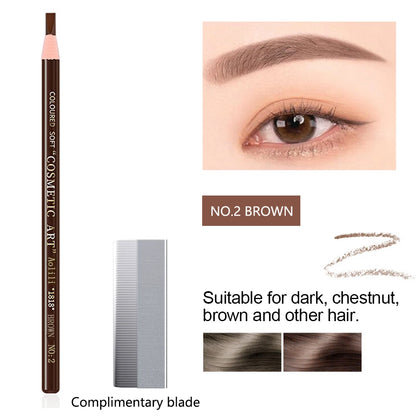 Waterproof Eyebrow Pencil - Long Lasting Brow Lift Feather Pencil