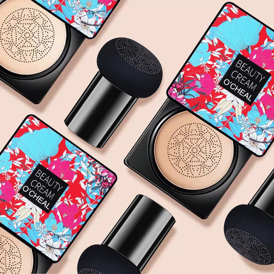 Mushroom Head Air Cushion CC Cream - Oil-Control BB Cream Moisturizing