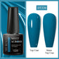 MEET ACROSS Wine Red Gel Nail Polish - 7ml Long-Lasting French Manicure