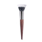 Natural Wood & Goat Hair Stippling Makeup Brush - Professional Powder & Contour Blending