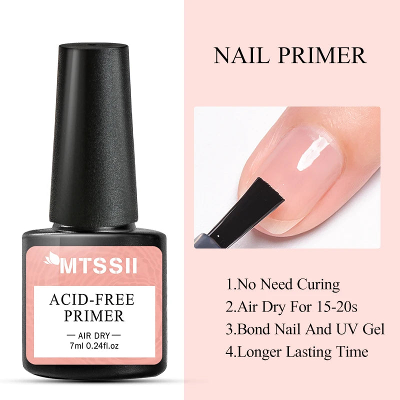 Mtssii Dried Flower Gel Nail Polish - Natural Flower Fairy Series UV/LED