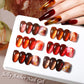 LILYCUTE 7ML Jelly Amber Gel Nail Polish Nail Art Dark Bloom Leopard