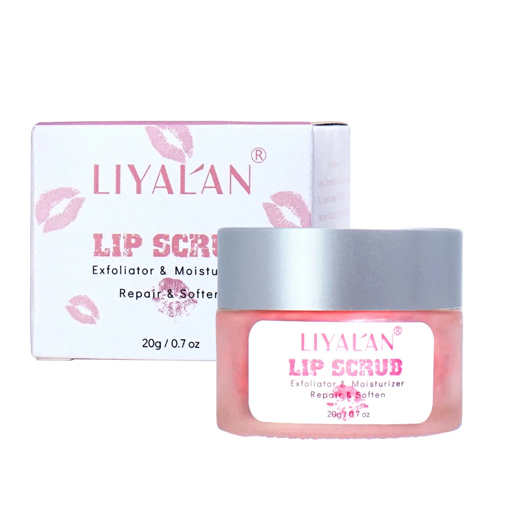 Pink Lip Scrub - Natural Exfoliating Treatment