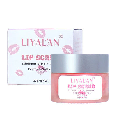 Pink Lip Scrub - Natural Exfoliating Treatment