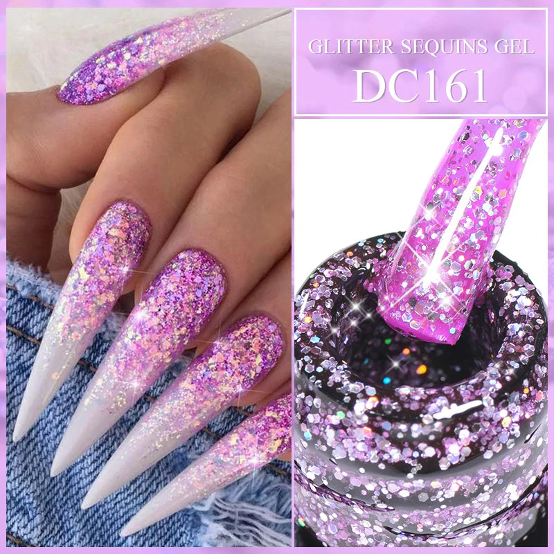 Mtssii Dried Flower Gel Nail Polish - Natural Flower Fairy Series UV/LED