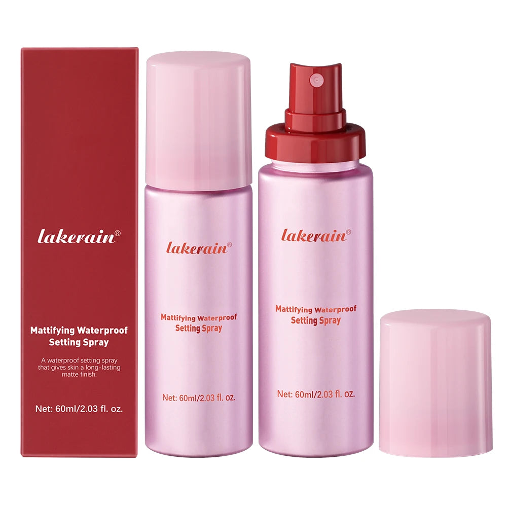 Mattifying Waterproof Setting Spray - Long-Lasting Makeup Fixer