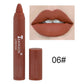 Velvet Matte Lipstick - Waterproof Long-Lasting Lip Liner Pencil