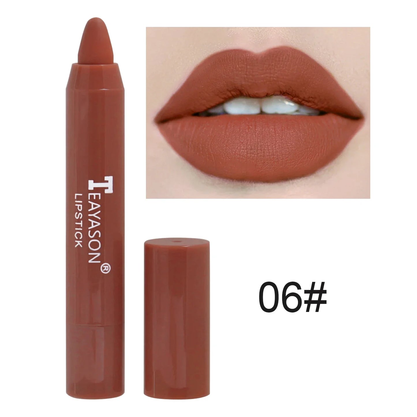 Velvet Matte Lipstick - Waterproof Long-Lasting Lip Liner Pencil
